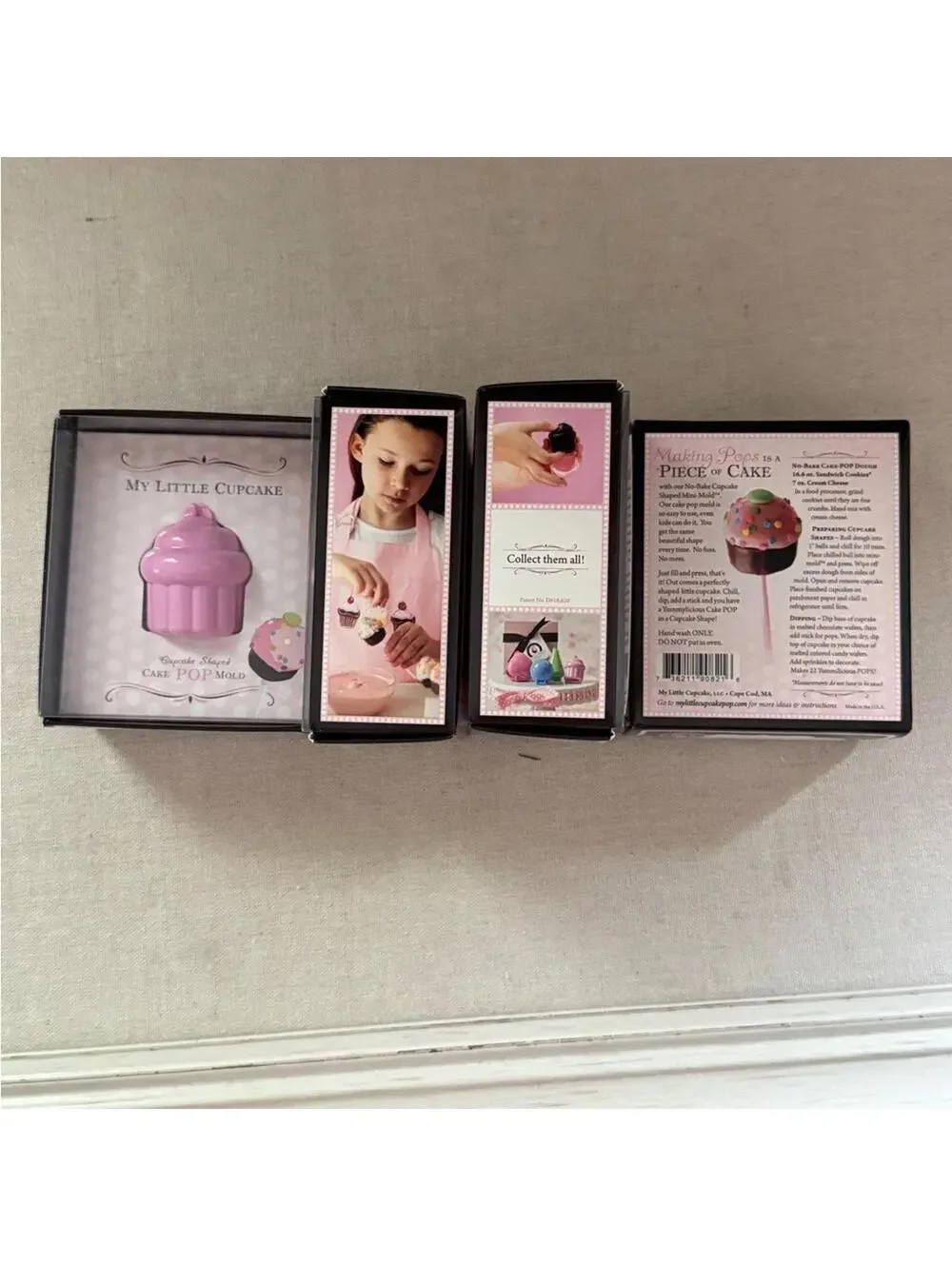 My Little Cake Pop - Cupcake Mold NIB Set of 4
